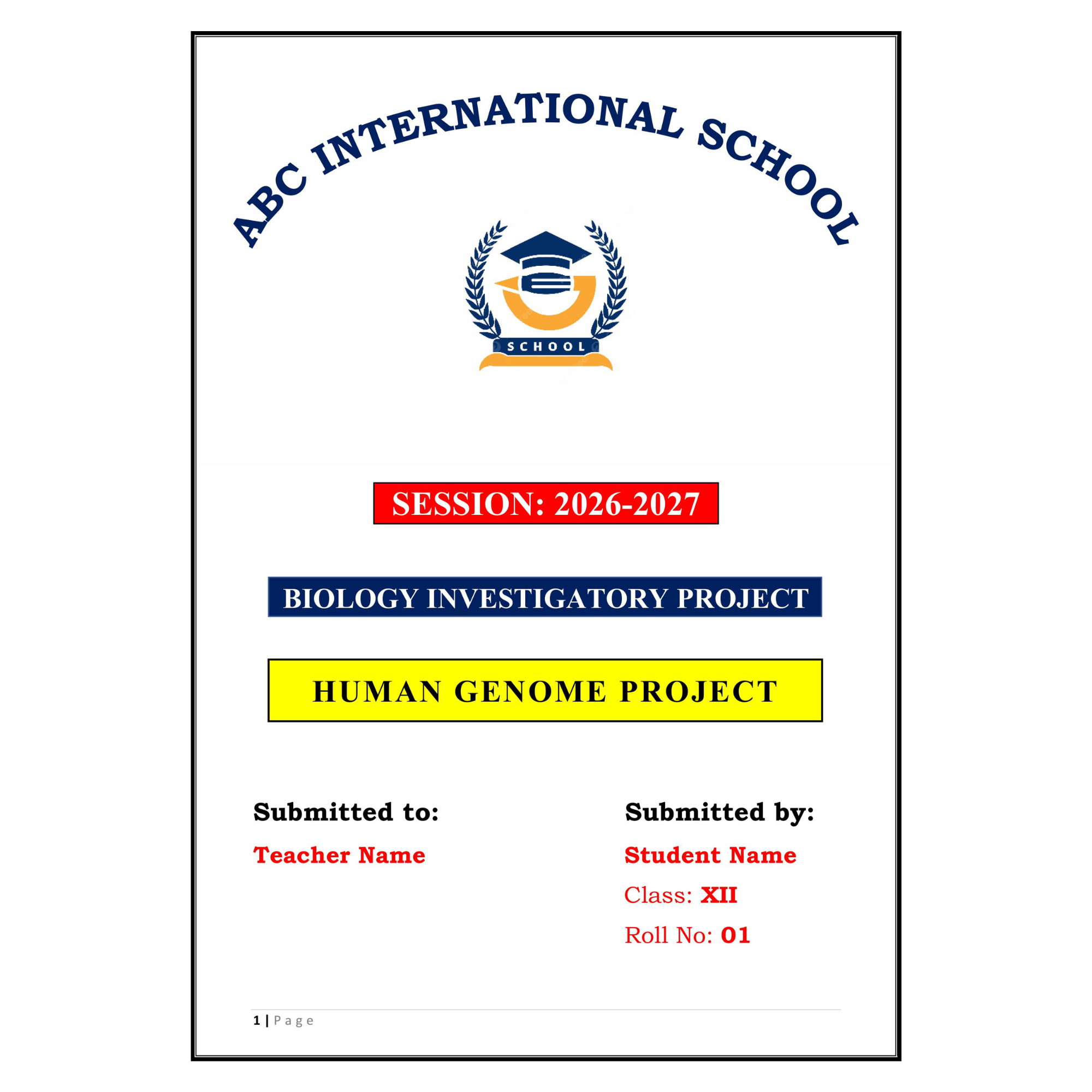 Human Genome Project PDF