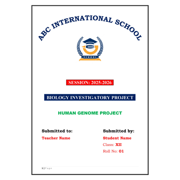 Human Genome Project PDF