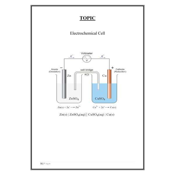 Electrochemical Cell Project PDF - Image 4